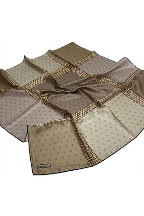 روسری بژ 90 x 90 Armine - کد 735979415