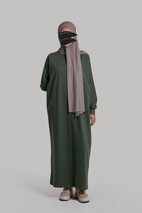 لباس حجاب سبز زنانه رگولار Emare - کد 839425435