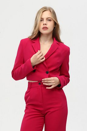 کت صورتی زنانه کراپ Feminist - کد 279160771