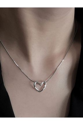 گردنبند استیل ( فولاد ) زنانه استیل (فولاد) MOD10 - کد 830543755