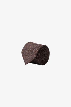 کراوات قهوه ای مردانه پلی استر Altınyıldız Classics - کد 801440908