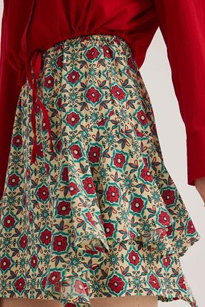 دامن رنگی زنانه ویسکون STELLA PULVIS - کد 682210407