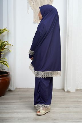 لباس حجاب سرمه ای بچه گانه Relaxed Kutay Collection - کد 839474880