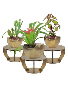 گلدان طلائی Evene - کد 375095311