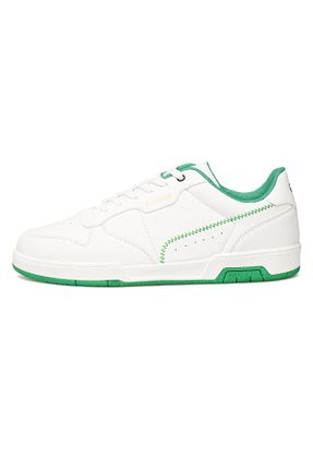 کفش اسنیکر سفید زنانه بند دار hummel - کد 839413647