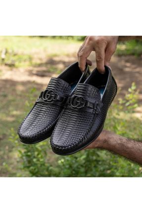 کفش کلاسیک مشکی مردانه پاشنه کوتاه ( 4 - 1 cm ) پاشنه ساده کد 833961883