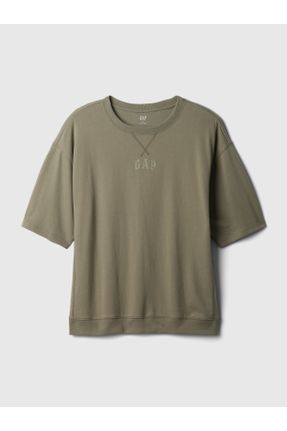 تی شرت خاکی مردانه رگولار کد 825570499