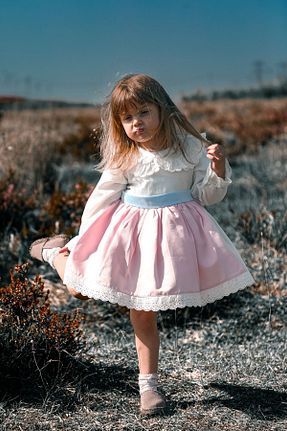 لباس صورتی بچه گانه بافتنی Baby Animals - کد 775500144
