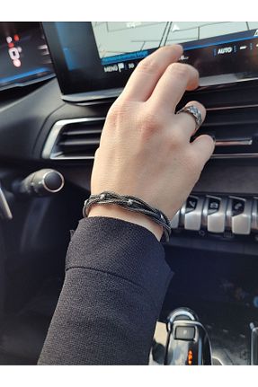 دستبند نقره مردانه 925 عیار Piyera Silver - کد 772263009