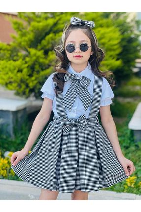 ست بالاتنه و پائین تنه قهوه ای بچه گانه بافتنی Burçak Butik - کد 339575942