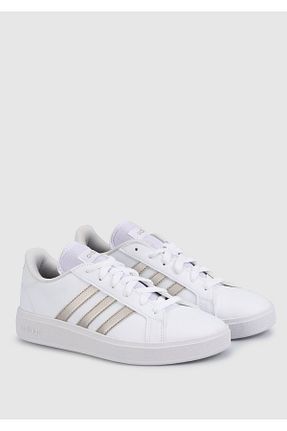کفش اسنیکر سفید زنانه بند دار adidas - کد 763595763