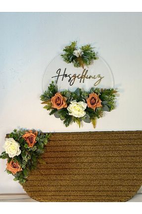 تزئینات درب رنگی حصیر KRVTASARIM - کد 748761296