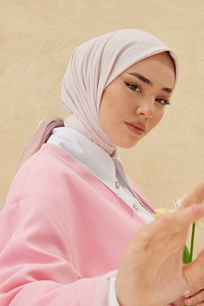 روسری صورتی پنبه ای Silk Home - کد 832399140