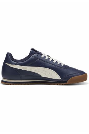کفش اسنیکر آبی مردانه بند دار Puma - کد 839380530