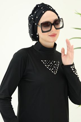 کلاه شنای اسلامی مشکی زنانه کد 814845951