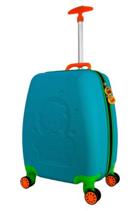 چمدان آبی بچه گانه Çocuk Boy پلاستیک کد 38303067