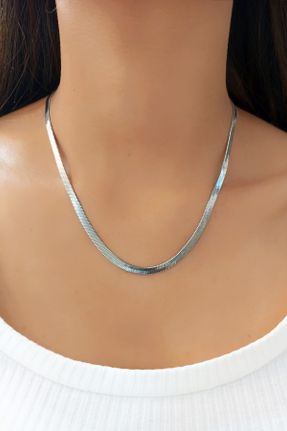 گردنبند استیل زنانه فولاد ( استیل ) کد 66067358