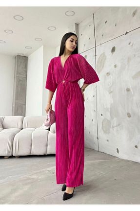 سرهمی صورتی زنانه آستین سه ربع Genel Markalar - کد 811401089