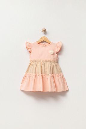 لباس صورتی بچه گانه بافتنی Jikko Baby - کد 839439503