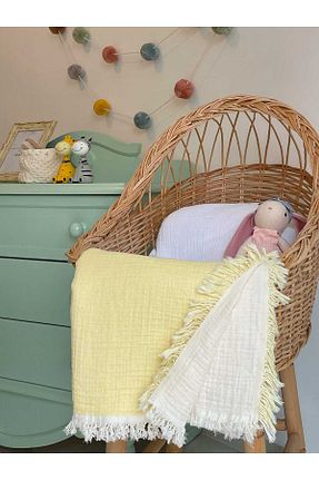 پتوی کودک و نوزاد نارنجی پنبه ای Mujo Baby&Kids - کد 827828553