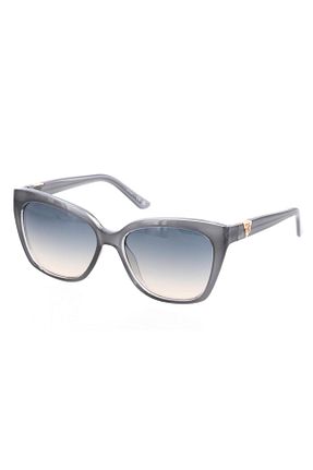 عینک آفتابی طوسی زنانه 53 Guess - کد 831020038