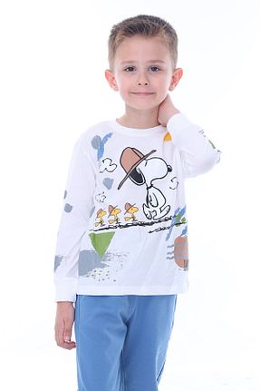 ست گرمکن سفید بچه گانه %100 پنبه ZUZUNGA - کد 839481202