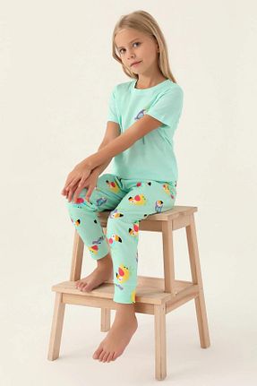 ست لباس راحتی سبز بچه گانه طرح دار Rolypoly - کد 839486090