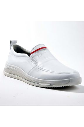 کفش کژوال سفید مردانه پاشنه کوتاه ( 4 - 1 cm ) پاشنه ساده کد 692671726