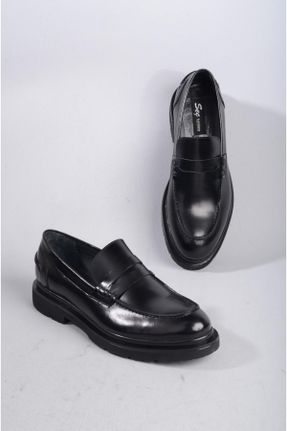 کفش کژوال مشکی مردانه پاشنه کوتاه ( 4 - 1 cm ) پاشنه ساده کد 772856888