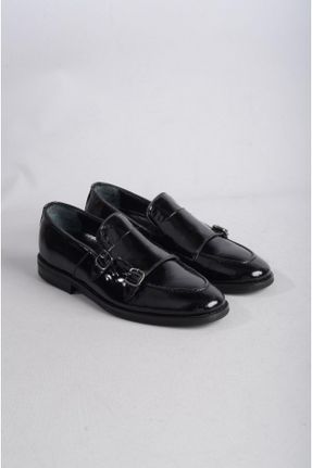 کفش کلاسیک مشکی مردانه پاشنه کوتاه ( 4 - 1 cm ) پاشنه ساده کد 777750588