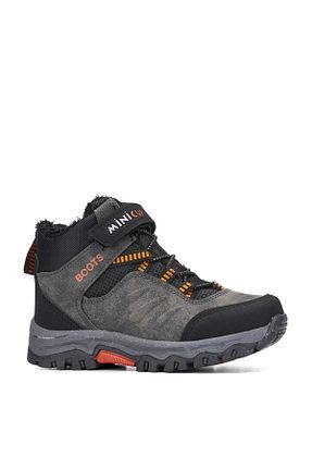 بوت / نیم بوت طوسی بچه گانه پشمی MAGIC SHOES - کد 355345981