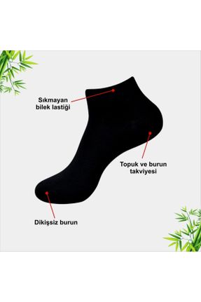 جوراب مشکی مردانه بامبو 12