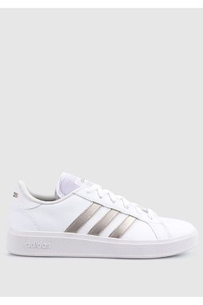 کفش اسنیکر سفید زنانه بند دار adidas - کد 763595763