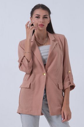 کت بژ زنانه رگولار Feminist - کد 839266068