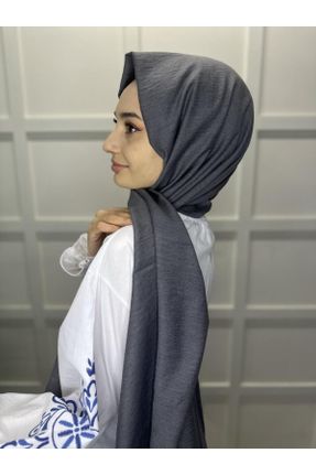 شال طوسی زنانه پنبه (نخی) کد 756837517