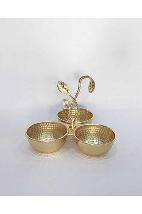 کاسه و بشقاب دکوراتیو طلائی HENNA İÇ VE DIŞ TİCARET - کد 833237448