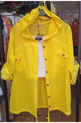 پیراهن زرد زنانه کد 731610908