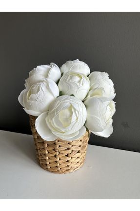 گل مصنوعی سفید کد 767857371