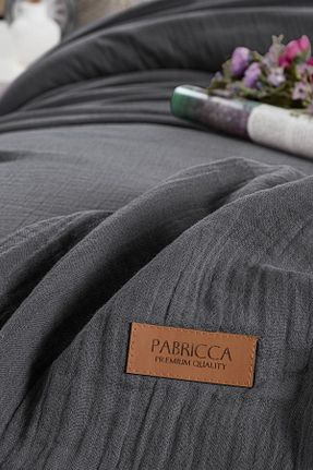 روتختی دونفره طوسی پنبه ای PABRICCA COLLECTIONS. - کد 830806651