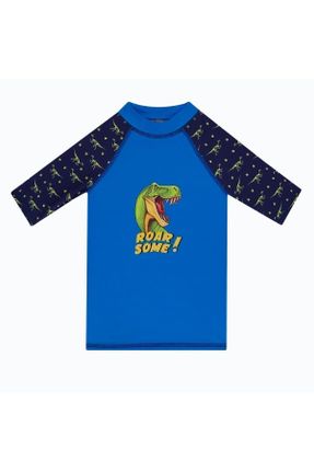 تی شرت آبی بچه گانه رگولار تکی کد 670382021