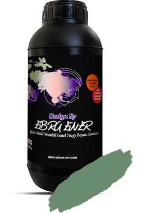 رنگ اکریلیک سبز Ebru Ener - کد 839440334
