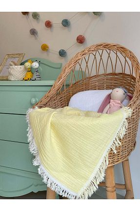 پتوی کودک و نوزاد نارنجی پنبه ای Mujo Baby&Kids - کد 827828553
