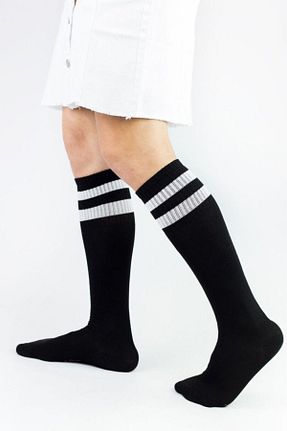 جوراب مشکی زنانه پنبه ای Design Socks - کد 765030334