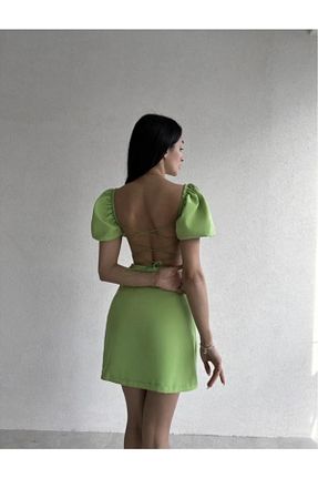 لباس سبز زنانه بافتنی Afiş Butik - کد 839495811