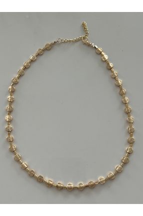گردنبند جواهر طلائی زنانه روکش طلا کد 120927355