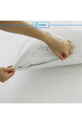 روکش بالش سفید پنبه ای Evene - کد 78366775