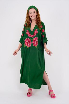 لباس سبز زنانه بافتنی Park Moda - کد 248243916