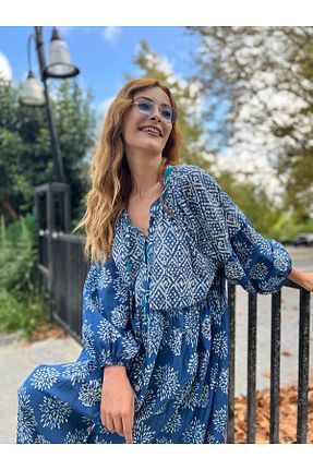 لباس سرمه ای زنانه بافتنی Park Moda - کد 363619288