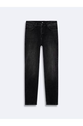 شلوار جین طوسی مردانه پاچه تنگ جین استاندارد کد 818369135