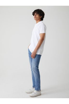 شلوار جین مردانه پاچه تنگ جین استاندارد کد 686654246